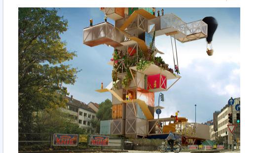 tour de containers en Allemagne