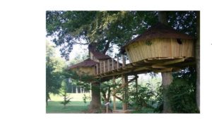 dormir dans cabannes sur arbres