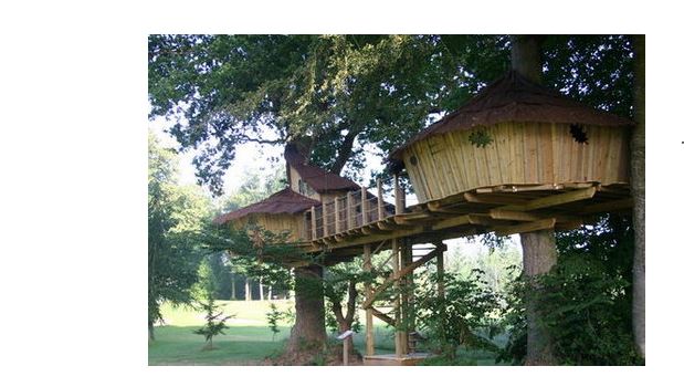 dormir dans cabannes sur arbres